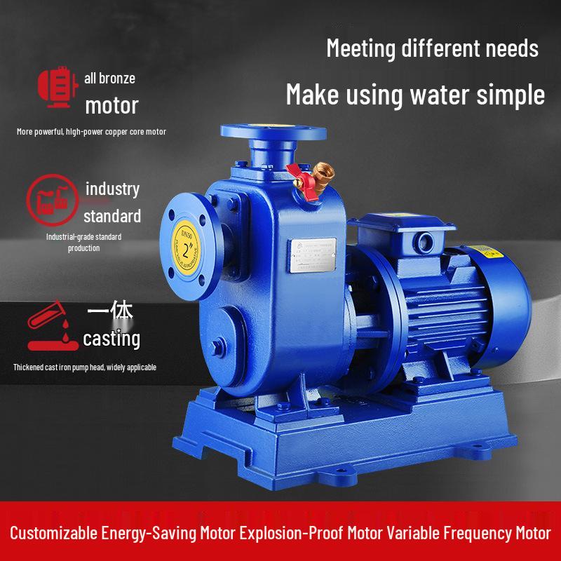 BZ 380v High Suction Self-Priming Centrifugal Pump for Industrial Booster Circulation
