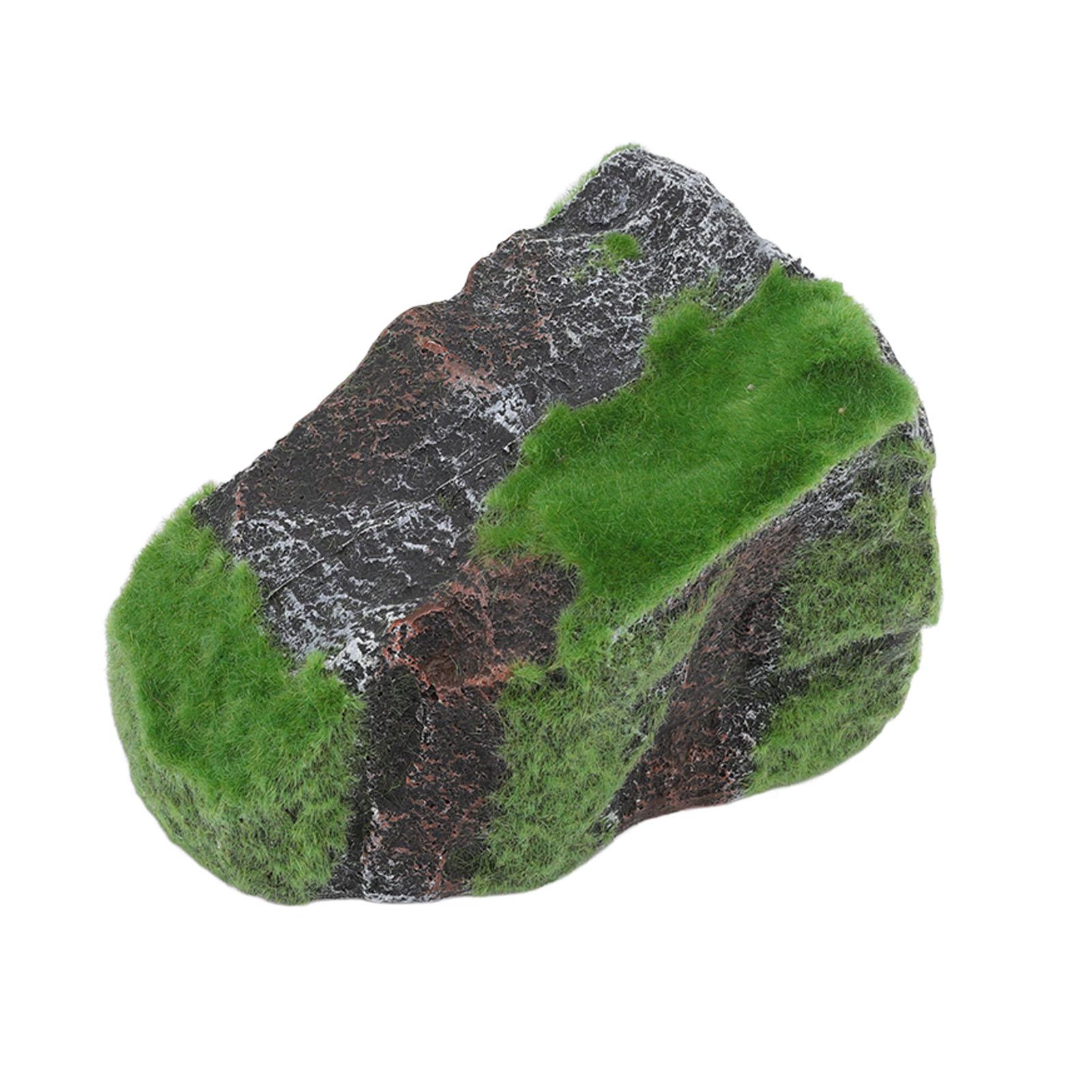 

Reptile Hideout Cave Resin Tortoise Cave Basking Platform Aquarium Decor for Gecko Spiders Frogs Turtles