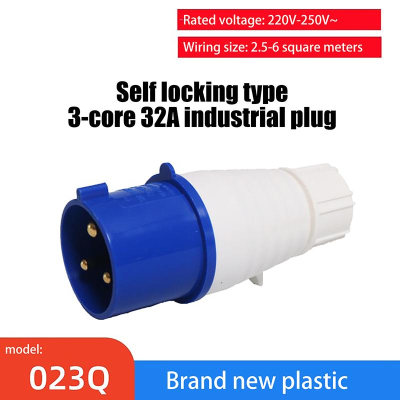 1 Piece 3Pin 4Pin 5Pin Industrial Plug And Socket Waterproof Connector 16A/32A Electrical Connection Wall Mount Socket