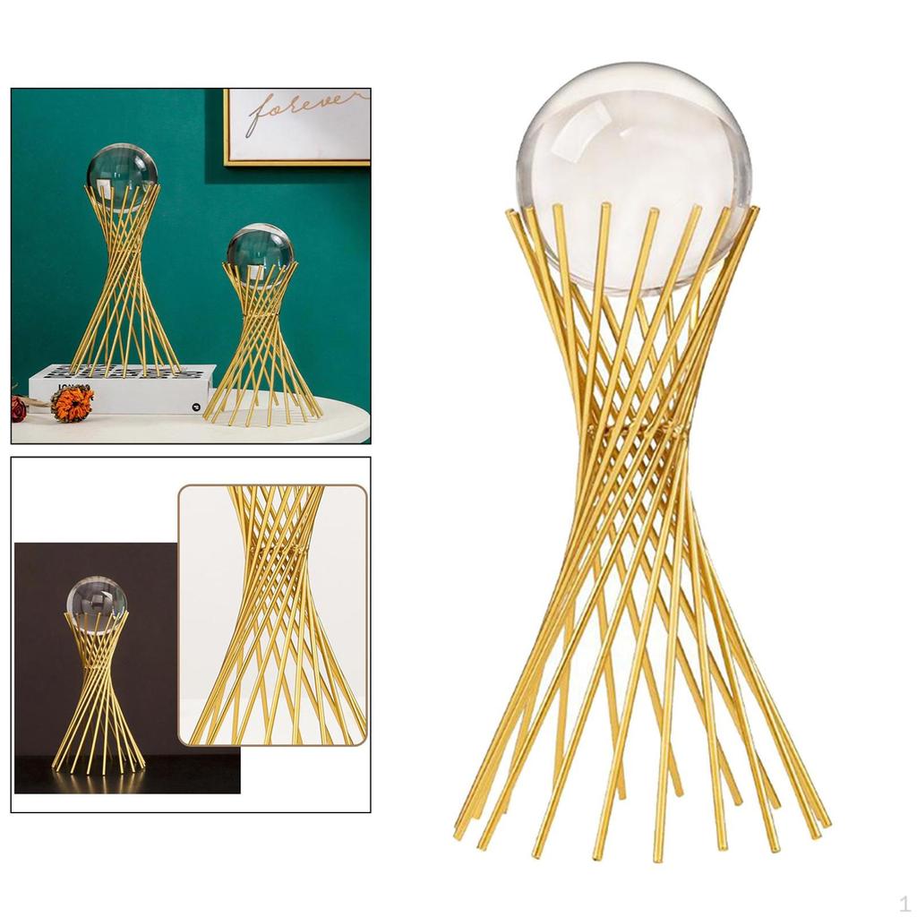 with Geometric Stand Ornaments Desk Statues Sculpture Decor - for Living Room Bedroom Office Desktop