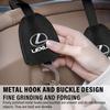 2pcs Leather Car Seat Back Hooks Portable Hanging Bag Rack For Lexus ES300 RX330 RX300 GS300 IS250 IS200 CT200h NX RX