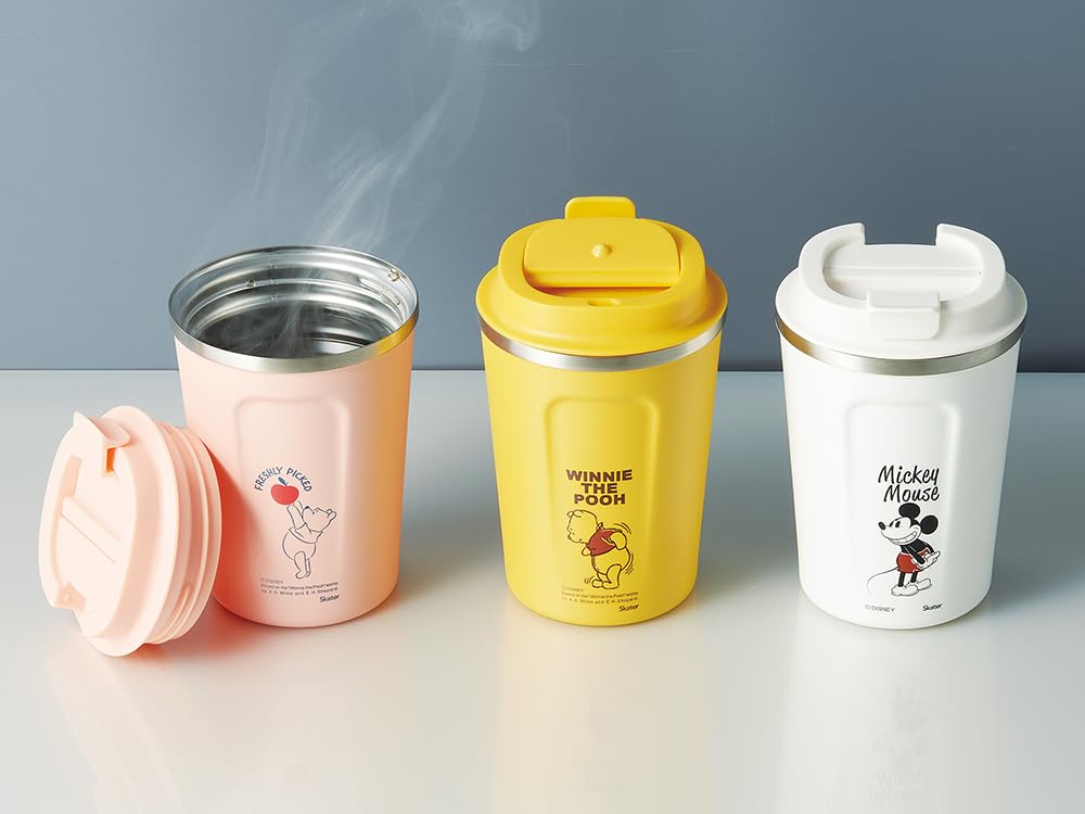 Skater Vacuum Insulated Stainless Steel Coffee Tumbler 350ml Disney Mickey Mouse STBC3F-A