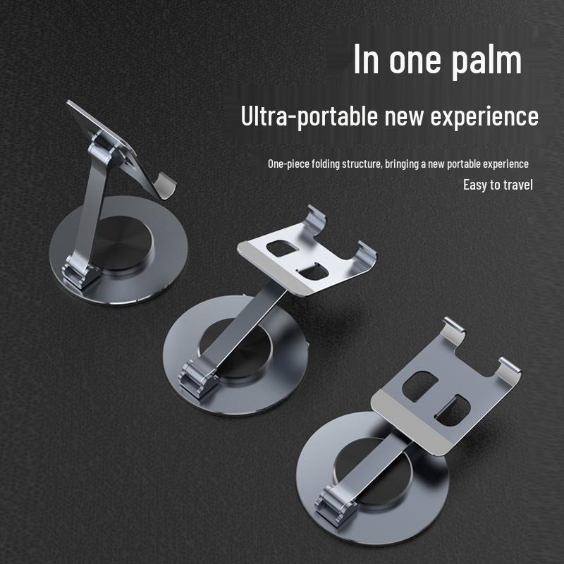 Rotatable Aluminum Alloy Phone and Tablet Stand for Watching or Streaming
