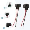 Package Content H11 H8 Bulb Base Car Headlight Harness Wire Part Name