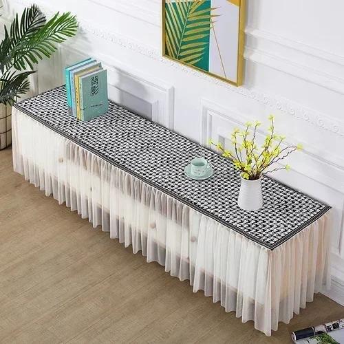 Combination Tablecloth for Coffee Table  TV Cabinet Full Coverage Mat for Living Room Cover New Fabric Dust Cover Cloth Set
