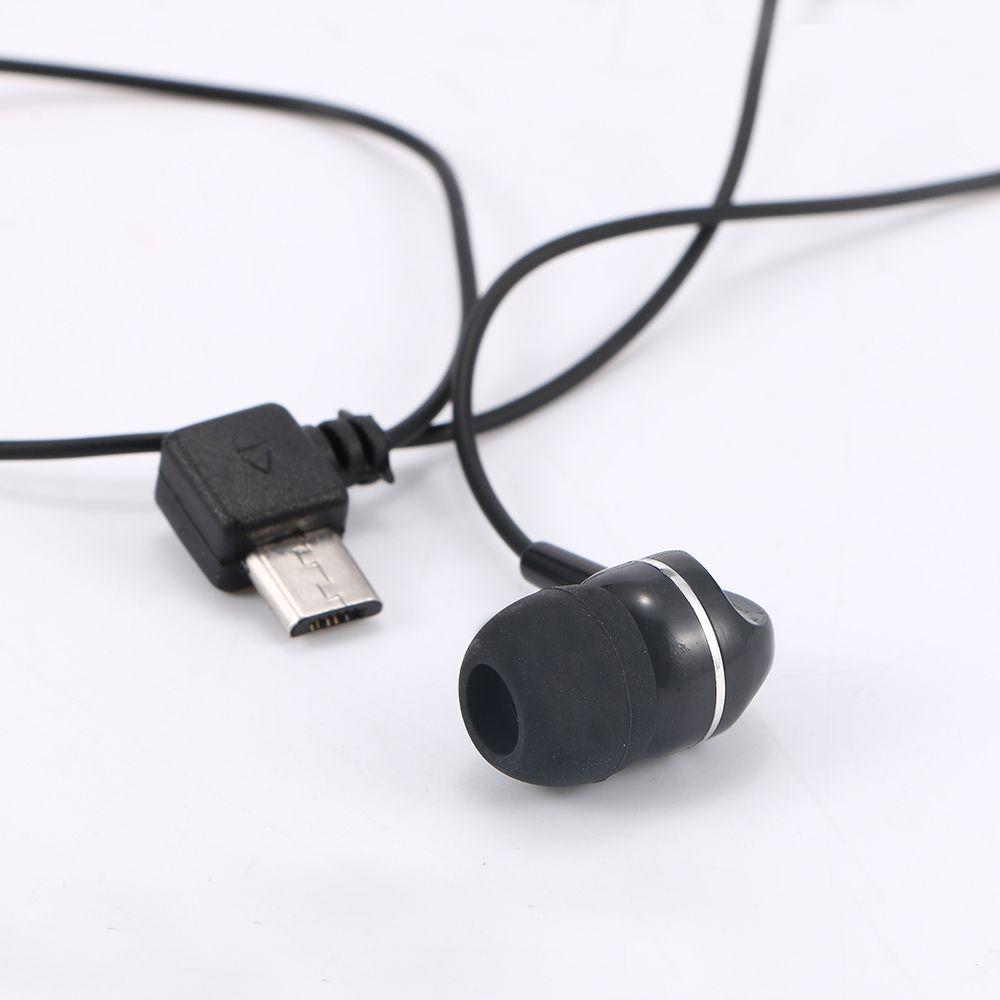Buy Mono Wire 5Pins Port Micro USB Headset Headphone Auxiliary Earphone  In-Ear at affordable prices — free shipping, real reviews with photos — Joom