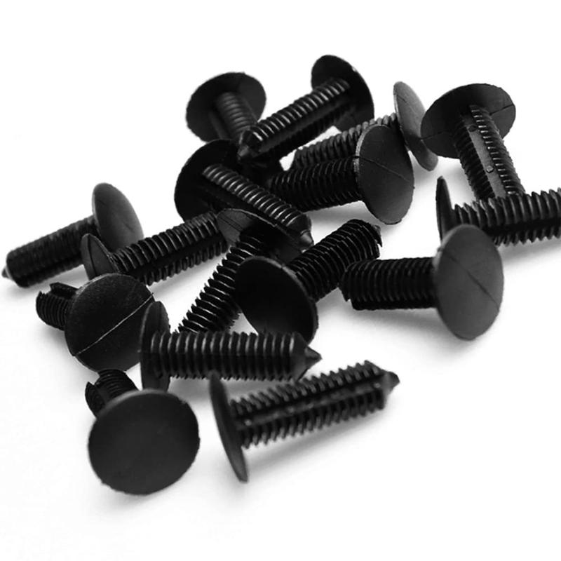 Plastic Car Interior Retainer Clips Barbed Locking Design Rivet Clip For Roof Fabric Trunk Panel Fixation