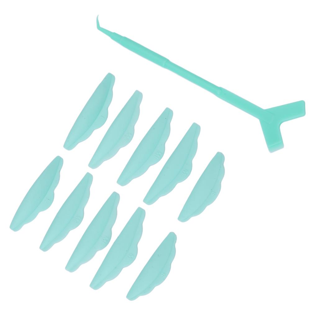 Eyelash Lash Perm Tools 5 Pairs Eyelash Lash Perm Silicone Pads 10 Pieces Y Shape Eyelash Lift