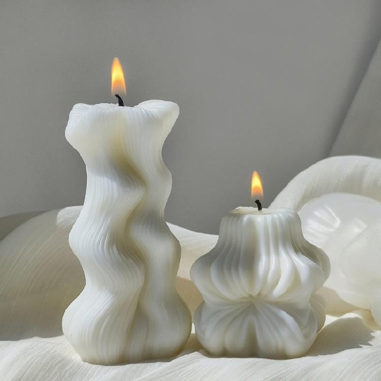 Silicone Geometric Candle Maker Mold Easy Demold Silicone Candle Mold for Handmade Star Shaped Candle Decoration