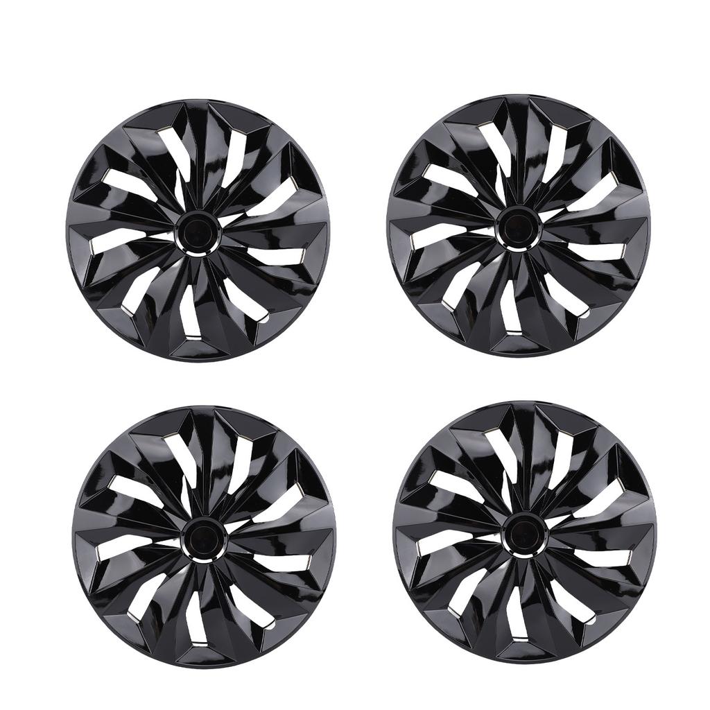 4PCS Car Hubcap Wheel Cover 14 Inch Wheel Rim Cover ABS Snap On R14 Hubcaps Set Universal for Cars Trucks SUV