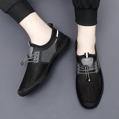 Fashion Summer Slip On Mesh Shoes Men Sneakers Breathable Light Men's Casual Shoes Walking Footwear Tenis Masculino Zapatillas Hombre