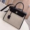 2026 / Nuova Collezione 2531 Pelle Con Tela E Borsa In Pelle Borsa A Mano Singola Spalla Borsa A Tracolla Vera Pelle Con Borsa In Stoffa