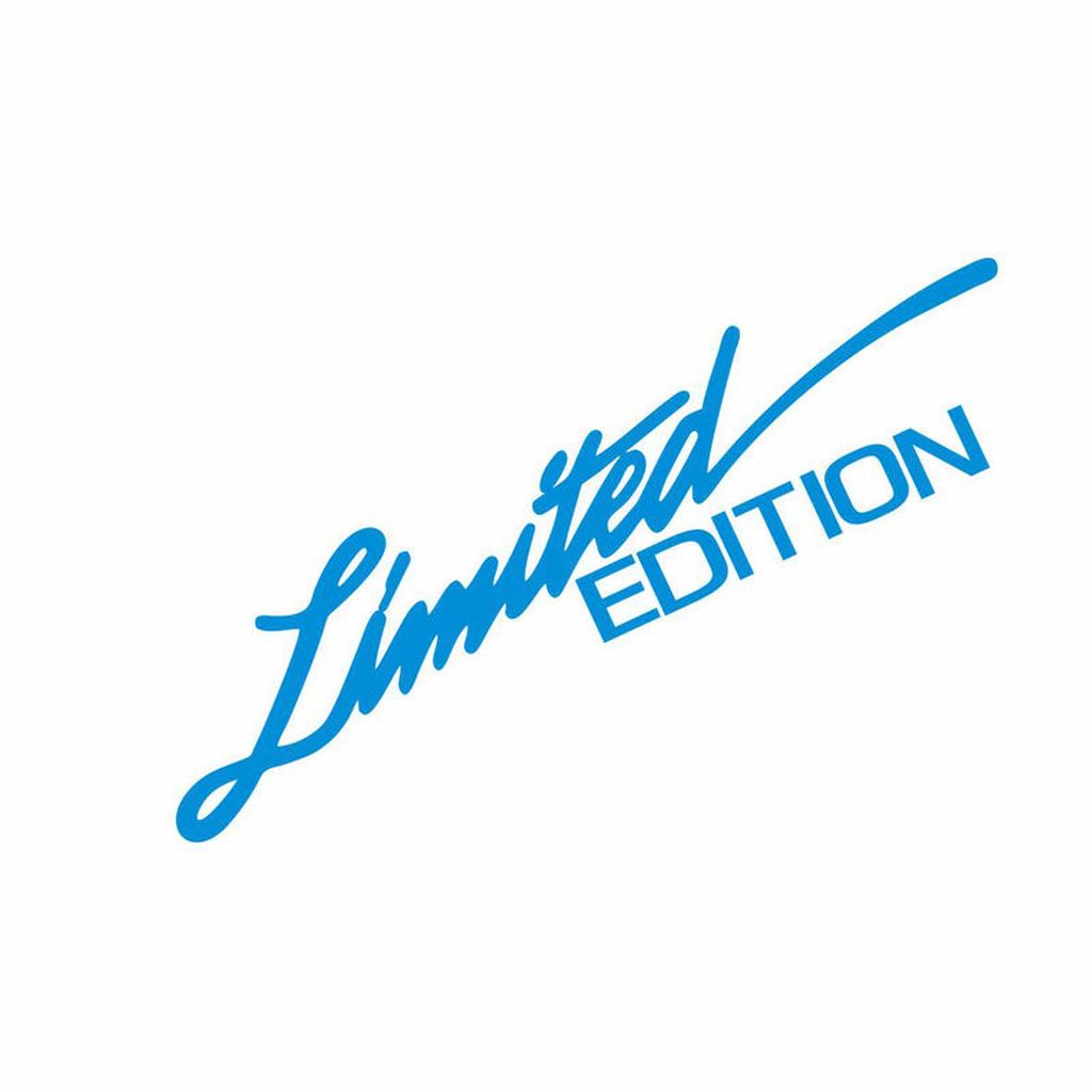 Car LIMITED EDITION Sticker Creative Reflective Car,styling Sticker Vinyl Reflective Decal Car Decoration Accessory