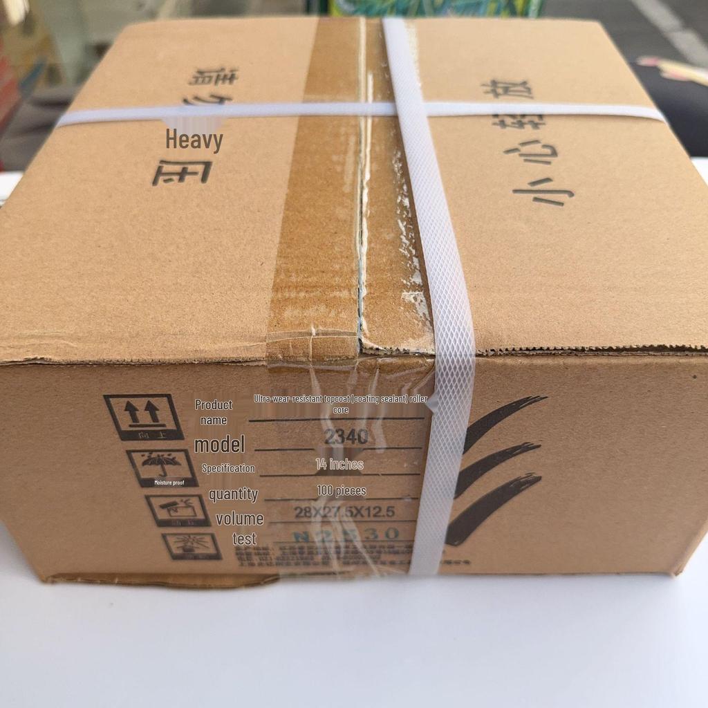 Guangmai 4-inch Epoxy Floor Paint Repair Roller - Non-shedding, Fine Short Hair, Solvent-resistant Finisher