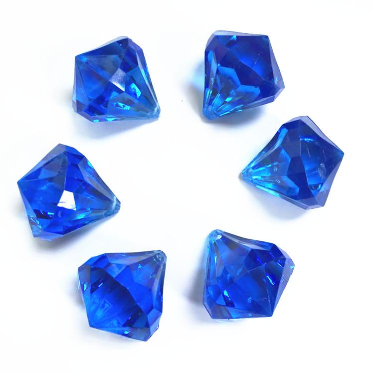 10 Pièces 20*25mm Diamant Cristal Acrylique Pion Pierre Irrégulière Pièces de Jeu d'Échecs Pour Enfants Accessoires de Jeu de Société