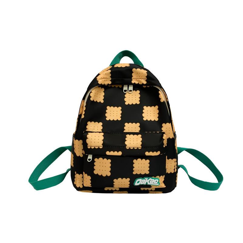 2024 New Korean Style Fashionable Sweet Cartoon Backpack Nylon Material