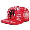 2025 Fashion Personalized New Baseball Hat Le Dagger Graffiti Embroidery Street Hip Hop Hat Daily Sunshade Flat Edge Hat Unisex