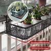 Hanging Metal Flower Pot Rack