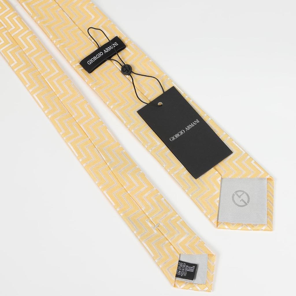 Giorgio Armani Tie Gift GA012 Yellow (GA012-13 1A937-00355) [Used]