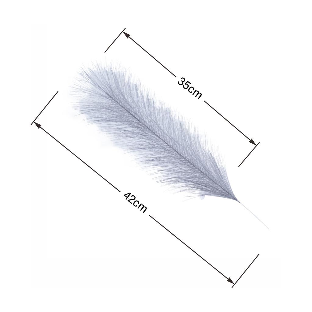 42cm Fluffy Pampas Grass Boho Decor Artificial Flower Fake Plant Reed Simulated Party Wedding Home Decoration Colorful Pampas