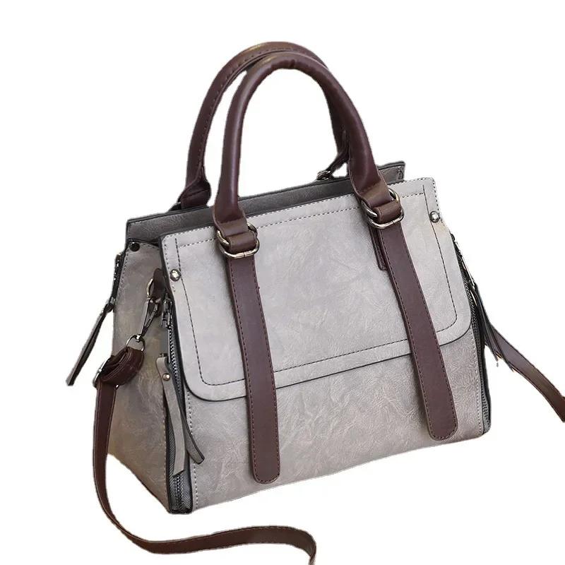 New Luxury Handbag Women Stitching Wild Messenger Bags Designer Brand Plaid Shoulder Bag Female Ladies Totes