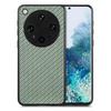 For Oppo Find X8 Ultra 5G Case Carbon Fiber Texture PU+PC+TPU Phone Back Cover