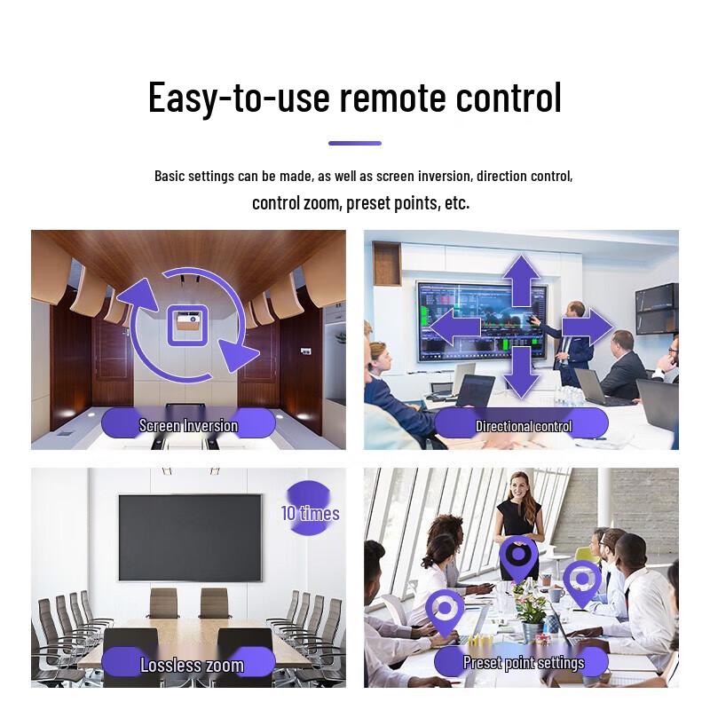 Hikvision HD Video Conference Camera 10x Optical Zoom (CN version)