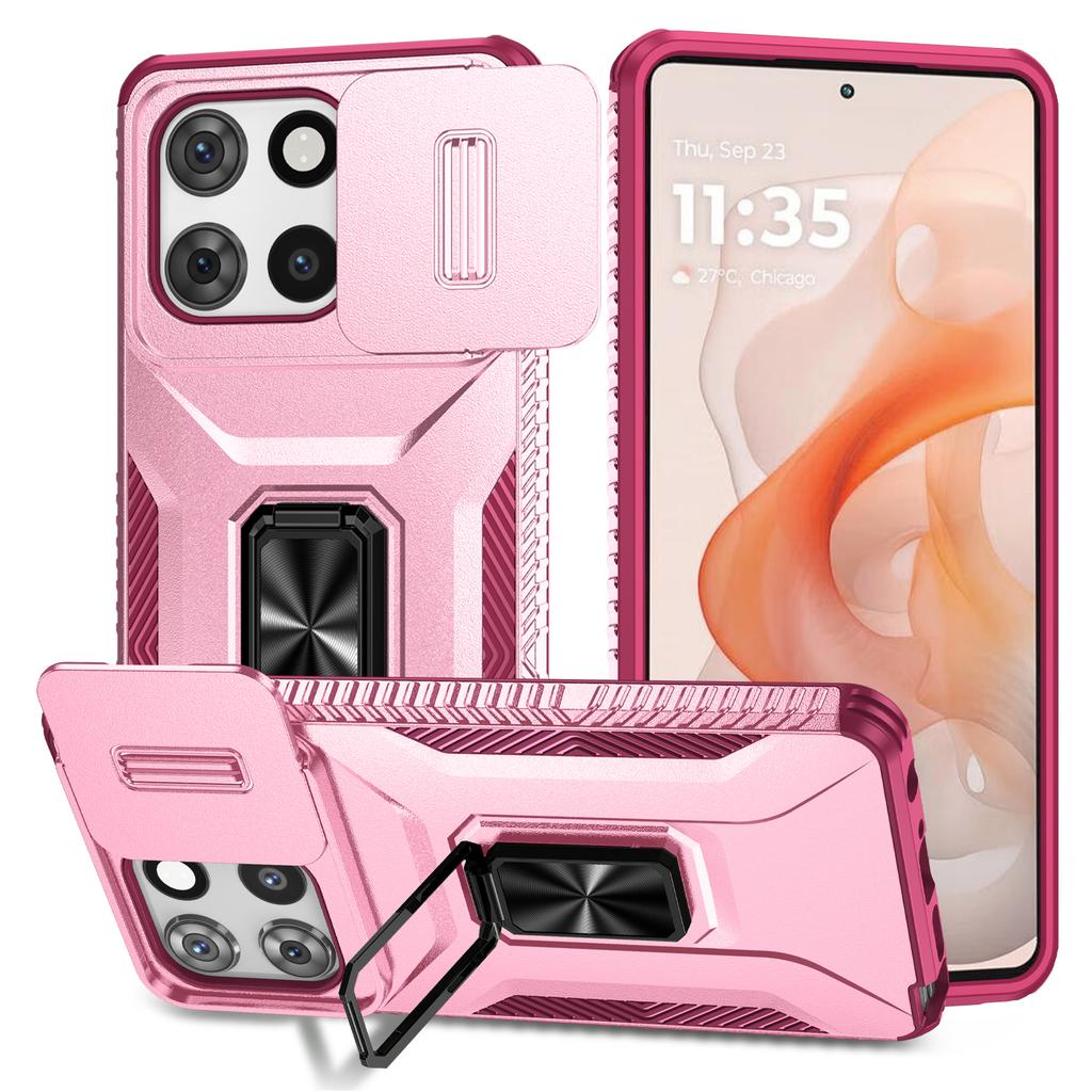 For Motorola Moto G Stylus 5G (2025) Case Camshield Kickstand TPU + PC Anti-Slip Phone Cover