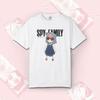 Spy X Family Anya Forger Anime Graphic T Shirt Kawaii Unisexga Oversized Cotton Short Sleeve Tee For Unisex Unisex