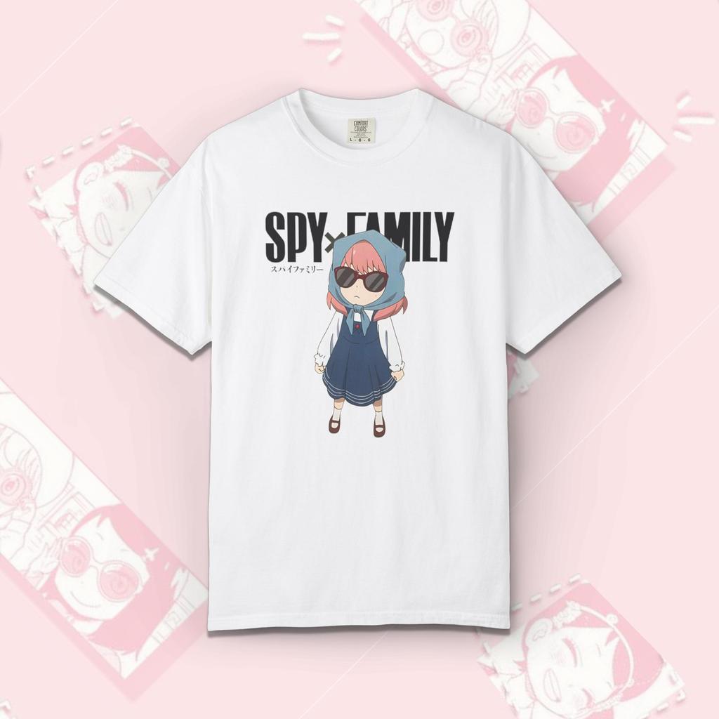 Spy X Family Anya Forger Anime Graphic T Shirt Kawaii Unisexga Oversized Cotton Short Sleeve Tee For Unisex Unisex