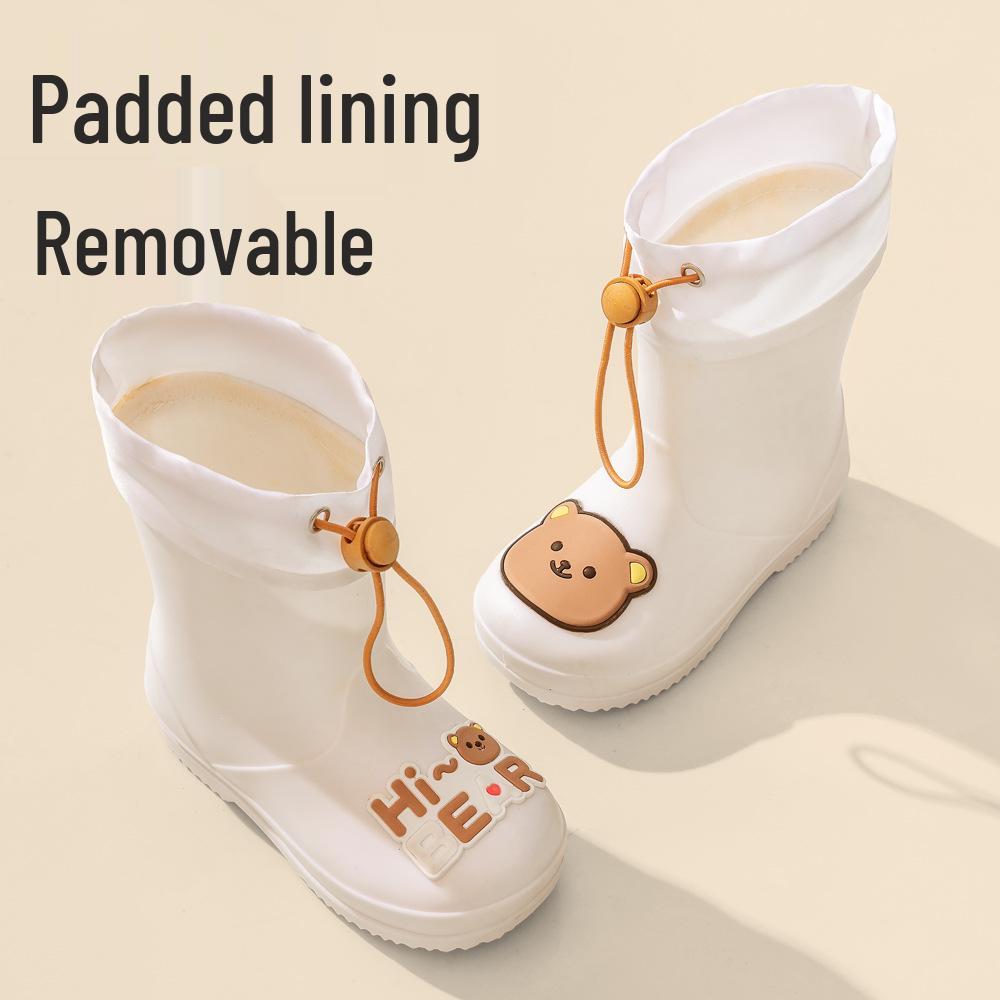 Wasserdichte Regenstiefel für Kinder, Leicht & Rutschfest für Jungen & Mädchen, Alter 2-8
