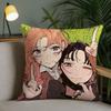 AAya OOosawa KKoga MMitsuki Pillow Case Square DoubleSided Printing Sofa Cushion Cover Pillowcase Bedroom Bedside