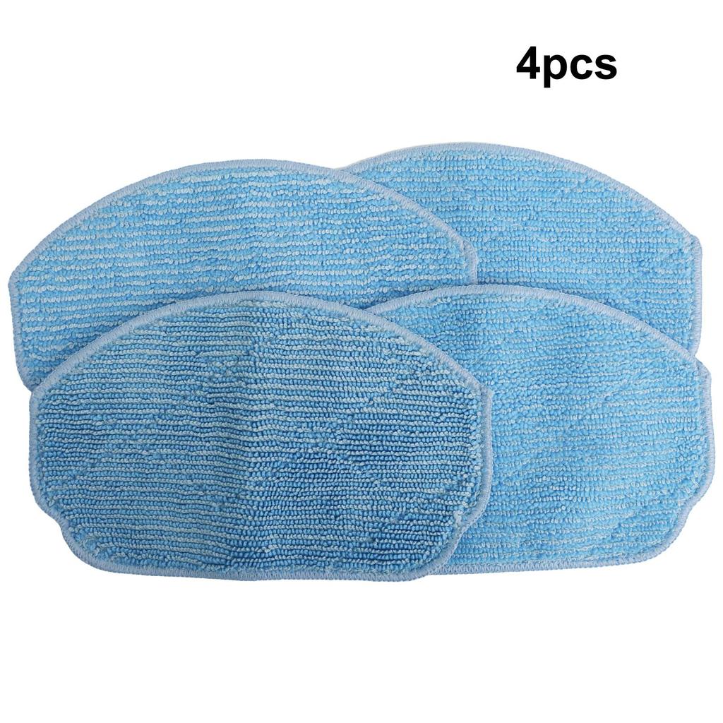 Easy Installation Mop Cloth Kit Robot Vacuum Accessories Hygienic Floor Maintenance Pet Friendly Cleaning Sparkling Clean Floors