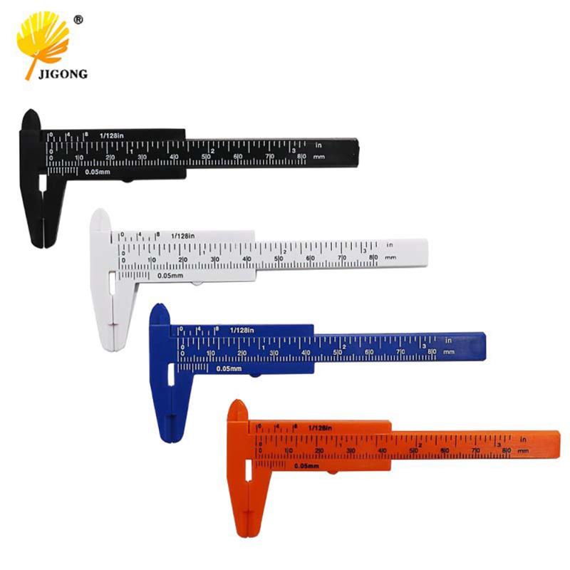 

0-80MM High-precision Vernier Caliper Mini Caliper Collectables Measuring Tool Students Callipers помаранчевий