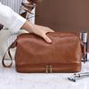 Große Kapazität Herren PU Reise Waschbad Rasierwerkzeuge Toilettenartikel Tasche Business Make-up Tasche Aufbewahrungstasche Damen Kosmetiktasche