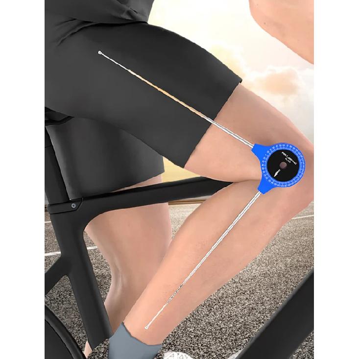 Bike Joint Protractor Telescopic Bicycle Joint Protractor Cyclist Knee Joint Gauge for Riding Posture Correction
