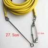Floating Fishing Line Foam Rubber Tube Stainless Steel Spear Tip High Strength Rope Waterproof Design For Spearfishing