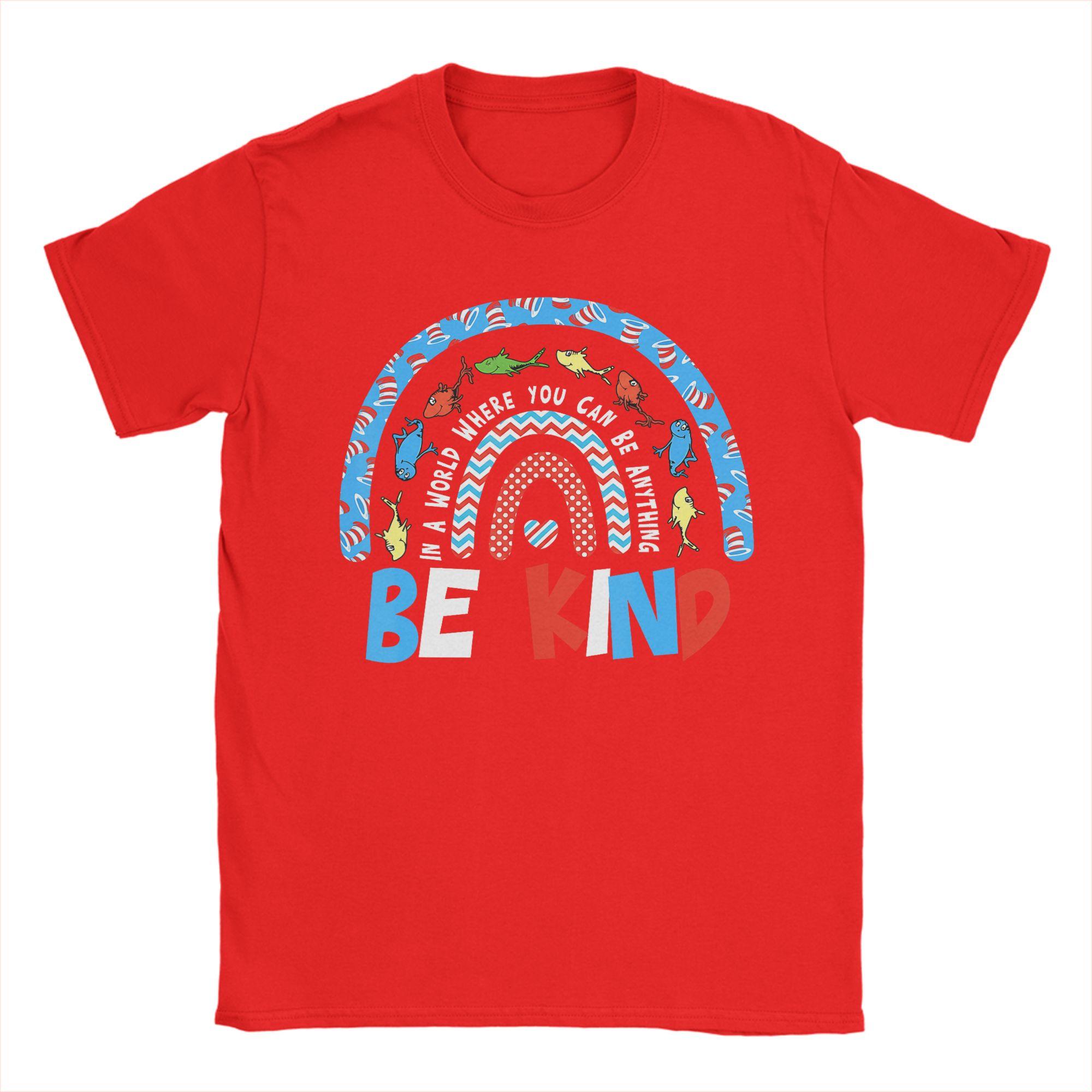 Unisexs Autism Awareness Be Kind Why Fit in Doctor Teacher Cat T Shirts Pure Cotton Crewneck Tee Shirt New Arrival TShirt S