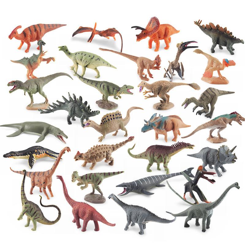 High Quality Pvc Dinosaur Figurine Set With Detailed Designs Of T-rex Triceratops Raptor And Pterodactyl For Display And Play