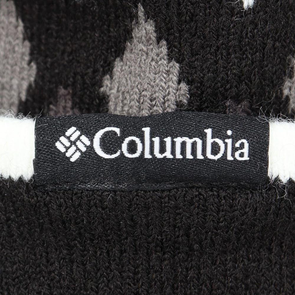 Columbia Lapel Pass Knit Cap, PU5746, One Size, Black
