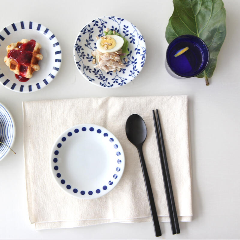 Premium Black Wood Cutlery Set