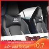 2025 Hot Car Seat Leather Headrest Neck Cushioning Support Head Pillow For Mazda 2 3 6 5 Atenza CX3 CX5 MX5 CX7 Axela CX30 CX90