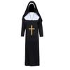 Costume da Suora Adulto Vergine Maria Abito da Sacerdote Halloween Cosplay Festa Travestimento