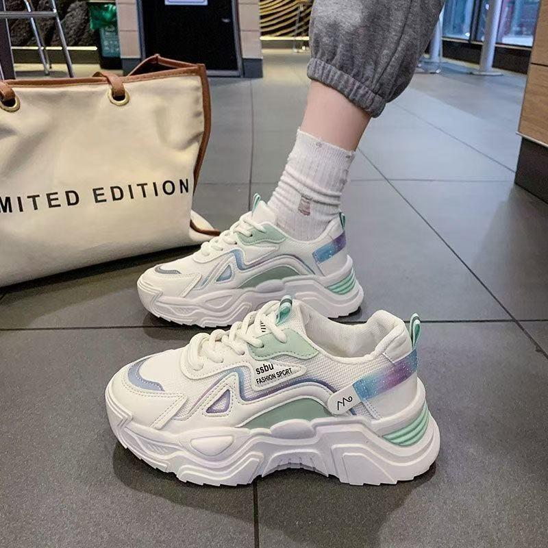 Shoes Women's Tide Season New Sports Soft-soled Shoes Student Platform Casual Popular Fashion Women's Shoes
