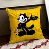 Cartoon FFelix the Cat Cushion Cover Reversible Soft Durable Pillow Cover Home  Car MultiScene Use for Daily Comfort