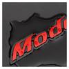 3D Aluminum Moduro Logo Rear Boot Trunk Emblem Badge Sticker Decal Car Styling Accessories