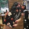 Anti-dust Soft Case Phone Case For Blackview Shark9 5G Wrist Strap Shockproof Durable Waterproof Flower Kickstand Ring
