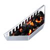 Grill Baskets Heavy Duty Multi-Functional Charcoal Basket Holder Outdoor Cooking Tools & Accessories For Family Gatherings