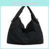 Simple Solid Color Large Capacity Women Casual Shoulder Tote Bag For Commuting