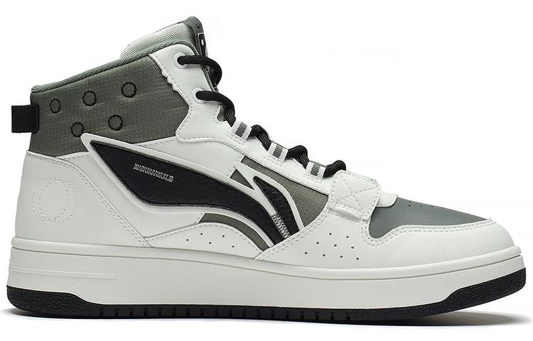 Li Ning Mountain Plain Textile, Synthetic Leather Slip Resistant, Abrasion Resistant, Lightweight High top AGCS241-2